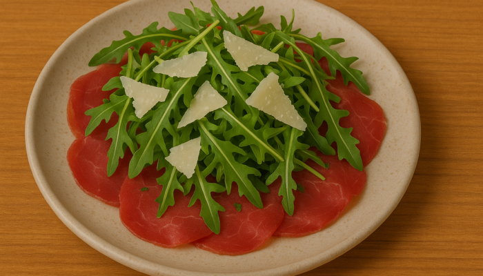 Carpaccio di Bresaola Rucola e Grana