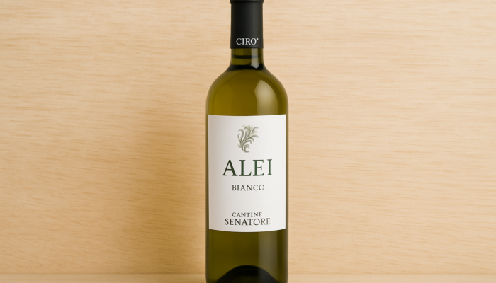 Bianco ALEI Cantine Senatore vini Ciro